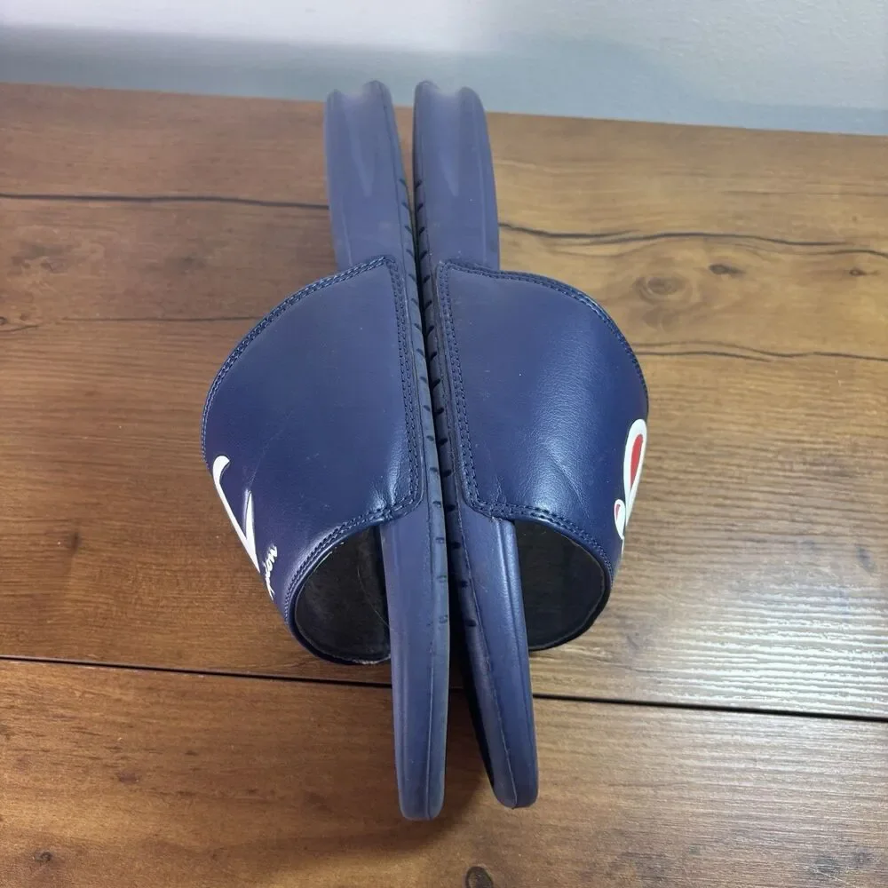 Champion Blue Men’s Slides Size 11 Sandals Slip On